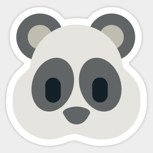 Cute Panda - Emoji Style Sticker